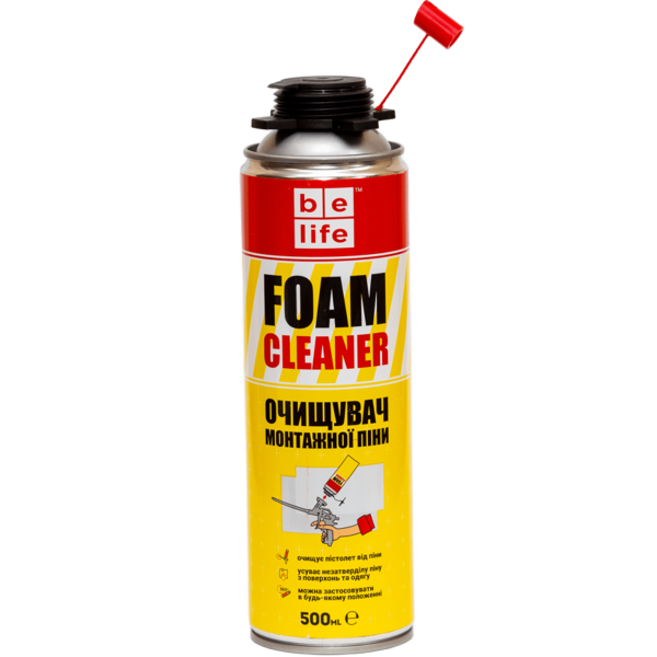 Очищувач монтажної піни Belife FOAMCLEАNER
