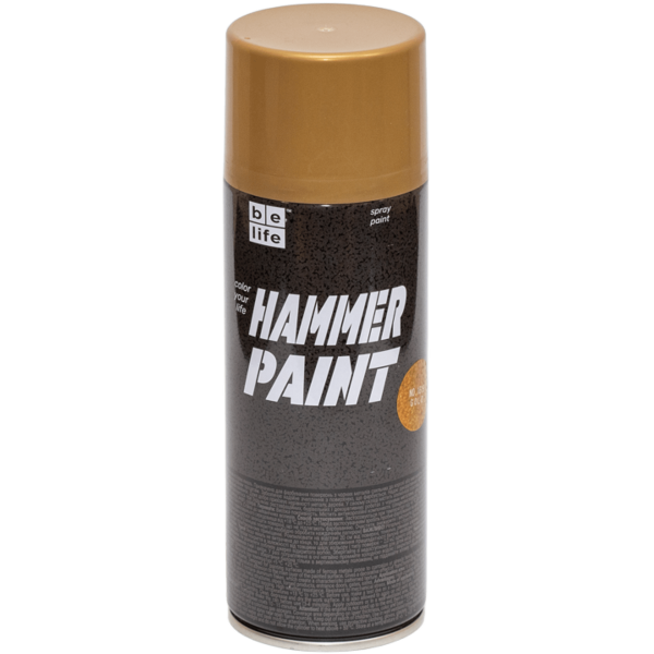 Краска молотковая Belife Hammer Paint золото