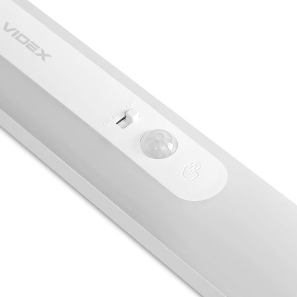 Акумуляторний LED світильник з датчиком руху та пультом ДУ VIDEX VL-NL013W-SR