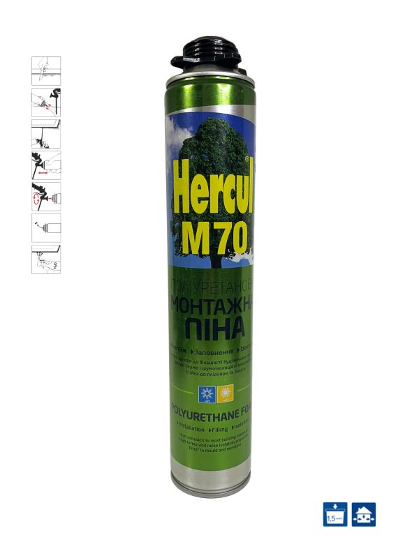 Пена монтажная HERCUL M70 PRO
